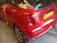 Mini during repair